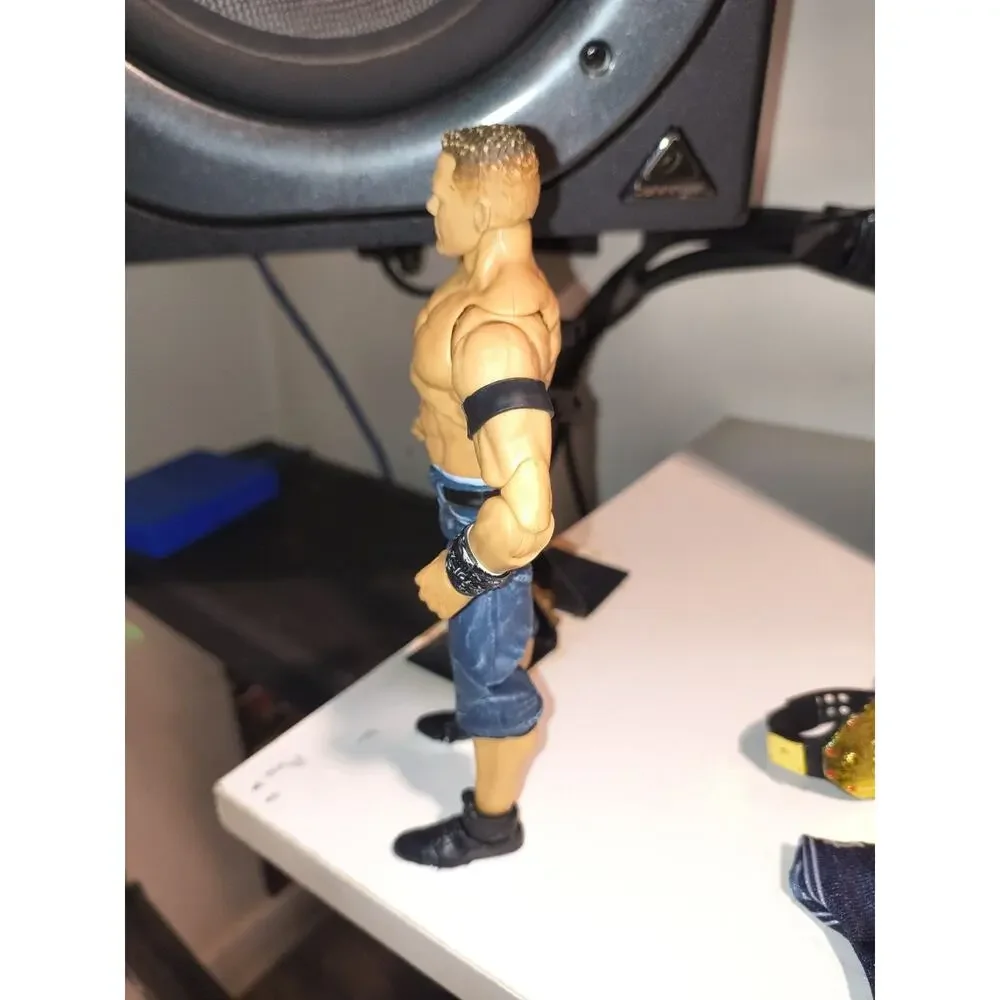 WWE Ultimate Edition John Cena With Accessories & 3 Championship Belts